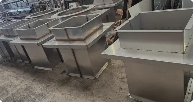 Réalisations LSA Industrie pour le secteur ventilation